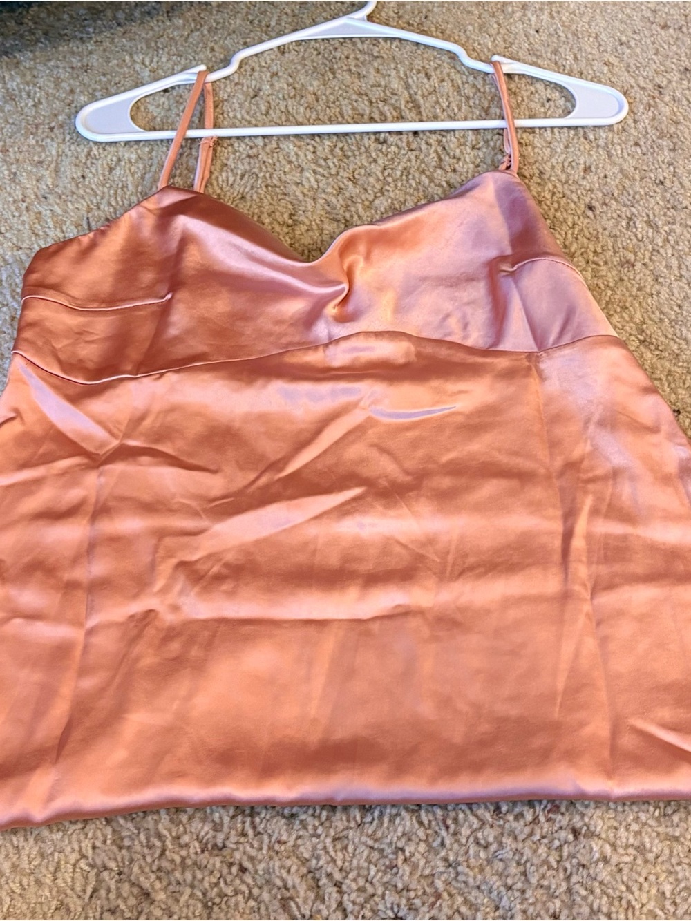 Princess Polly Rose Satin Slip Dress - Picture 3 of 3
